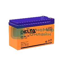 Батарея для ИБП Delta HR 12-7.2 (12V, 7.2Ah)