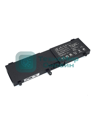 Аккумуляторная батарея для ноутбука Asus N550J 15V 3500mAh OEM черный