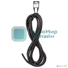 Трубa автомобильная гофрированная ПП Rexant Ø6,8 мм, разрезная, бухта 5 м/уп.