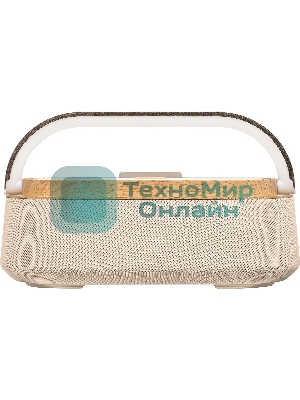 Колонка портативная BBK BTA2010 бежевый 10W 1.0 BT 10м 1800mAh