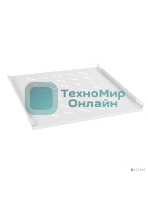 Полка Cabeus, стационарная, 1U, 35х495х600 мм (ВхШхГ), для шкафов глубиной 800мм, с комплектом крепежа, серый