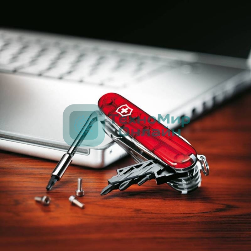 Нож перочинный Victorinox CyberTool M (1.7725.T) 91мм 32функций красный карт.коробка