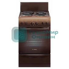 Плита электрическая Gefest 5140-01 0036 коричневый, конфорок 4 электрических, духовка 55 л, 50 см x 85 см x 58.5 см