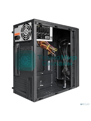 Компьютерный корпус Minitower ExeGate BAA-109U2-AAA450 (mATX, AAA450 8см, 2*USB+2*USB 3.0, аудио, черный)