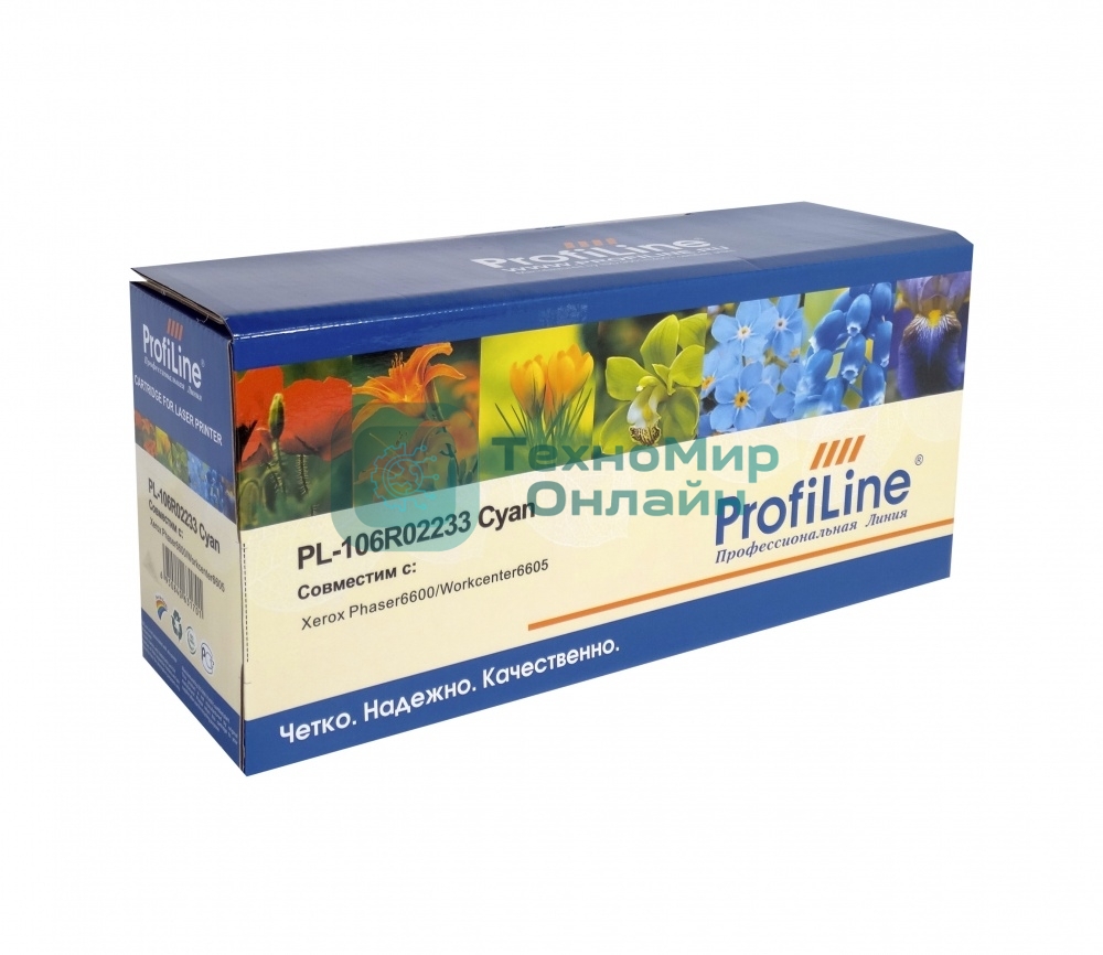 Картридж лазерный ProfiLine PL-106R02233 для принтеров Rank Xerox Phaser 6600/WC 6605 Cyan 6000 копий