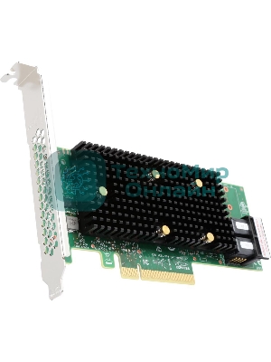 Контролер LSI 9400-8i SGL (05-50008-01), PCIe 3.1 x8 LP, Tri-Mode SAS/SATA/NVMe 12G HBA, 8port(1*int SFF8643), 3408 IOC