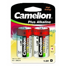 Элемент питания алкалиновый Camelion LR LR20 BL-2 (блист.2шт) 1.5 В
