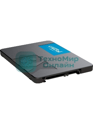 Накопитель SSD Crucial BX500, 2Tb, SATA III, 2.5