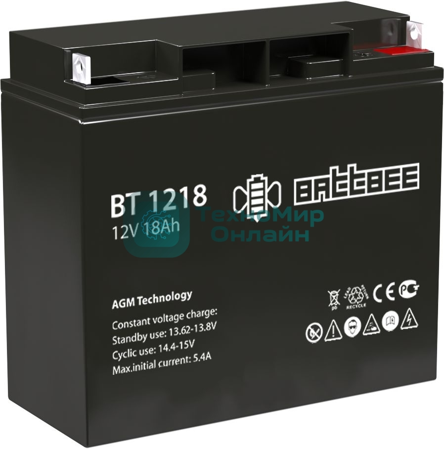 Аккумулятор BT 12-18 BattBee