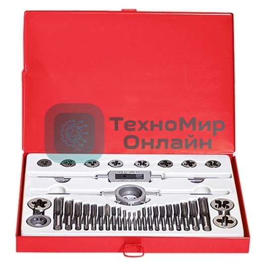 Набор метчиков и плашек Matrix MASTER М3 - М16, 36 предметов