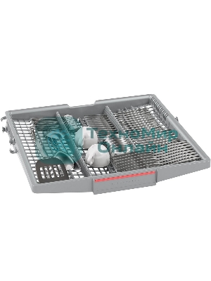 Встраиваемая посудомоечная машина Bosch SPV4HMX65Q, серебристый, 45 см, 10 компл., 45 дБ, класс A+