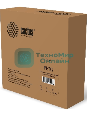 Пластик для принтера 3D Cactus CS-3D-PETG-1KG-BLUE PETG d1.75мм 1кг 1цв.