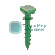 Отпугиватель кротов ультразвуковой R 25м SCREW на солнечной батарее ЧЕТЫРЕ СЕЗОНА