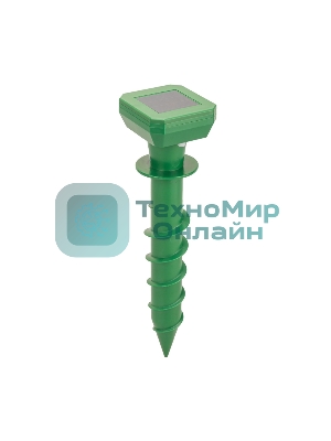 Отпугиватель кротов ультразвуковой R 25м SCREW на солнечной батарее ЧЕТЫРЕ СЕЗОНА