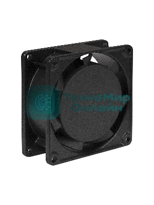 Вентилятор для корпуса ExeGate EX08025BAT черный, 80 мм, 2600 об/мин, 32 дБ