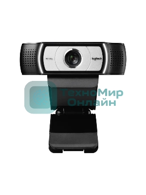 Веб-камера Logitech C930s Pro HD 1920x1080, 30 кадр/с, USB Type-A, микрофон (2 шт, шумоподавление), шторка приватности, автоматическая фокусировка, автоосвещение, универсальное крепление
