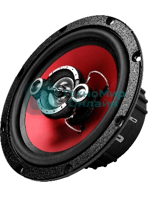 Колонки автомобильные Ural DDB AS-D1741 190Вт 16см (6.5дюйм) (ком.:2кол.) коаксиальные четырехполосные