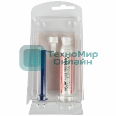 Флюс-гель для пайки Rexant, канифоль-гель актив, 12 мл, техно-шприц, блистер