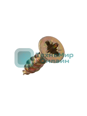 Саморез универсальный Kranz 4х16, желтый цинк, короб (200 шт./уп.)