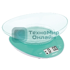 Весы кухонные электронные Atlanta ATH-6199 (green) с чашей