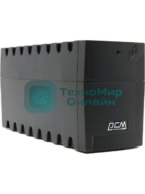 Источник бесперебойного питания Powercom Raptor RPT-1000A EURO 600Вт 1000ВА черный