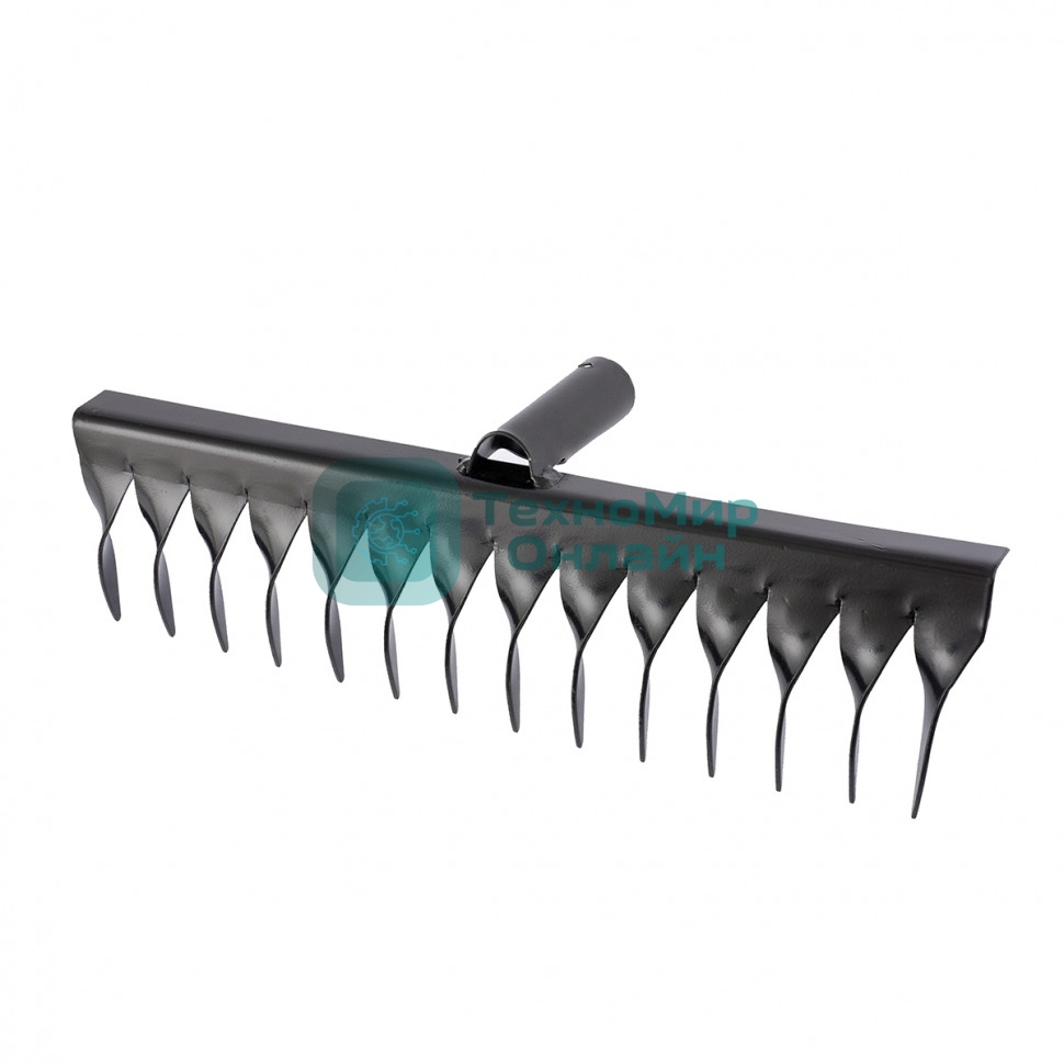 Грабли Сибртех 14-зубые, 360 мм, без черенка, витые