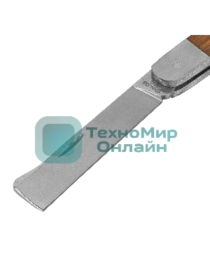 Нож Palisad садовый 173 мм складной копулировочный дерев. ручка