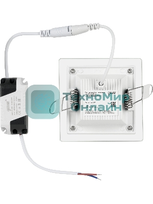 Светильник Gauss 6Вт 3000K цв.св.:белый теплый белый