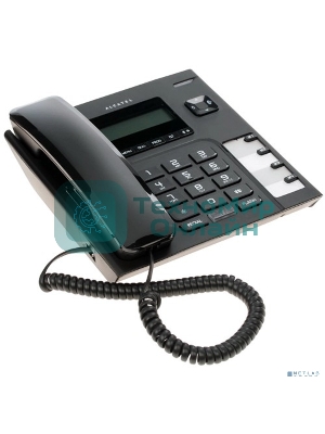 Телефон проводной Alcatel T56 черный АОН, Display, Flash, Recall, Wall mt.