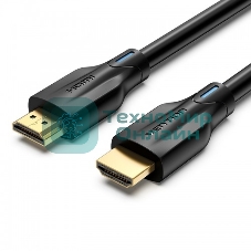 Кабель Vention HDMI 2.1 Cable 1M черный Metal Type