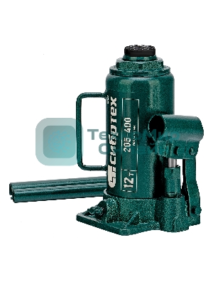 Домкрат гидравлический бутылочный Сибртех, 12 т, 205-400 мм