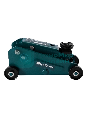 Домкрат гидравлический подкатной Сибртех 2,5 т, 148-387 мм