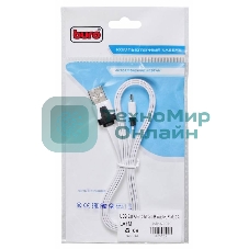 Кабель USB2.0 Buro USB A (m)/microUSB (m) 1м (BHP MICROUSB 1M FLAT), белый