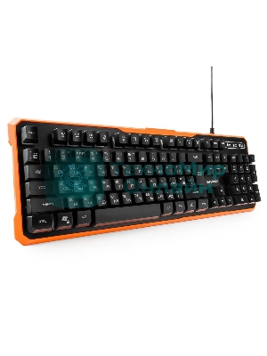 Клавиатура Гарнизон GK-320G проводная, USB Type-A, чёрный