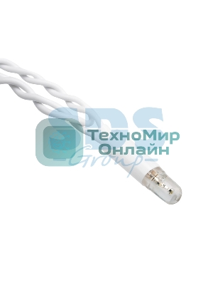 Гирлянда Neon-night Айсикл (бахрома) светодиодный, 2,4 х 0,6 м, белый провод, 230 В, диоды белые, 76 LED