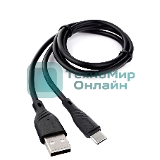 Кабель USB 2.0 Cablexpert CCB-USB2-AMCMO1-1MB, AM/Type-C, издание Classic 0.1, длина 1м, черный, блистер