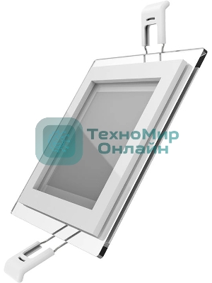 Светильник Gauss 6Вт 3000K цв.св.:белый теплый белый