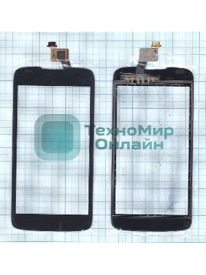 Сенсорное стекло (тачскрин) для Acer Liquid Gallant Duo E350, черное