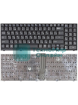 Клавиатура для ноутбука LG LW60 LW70 LW65 LW75 LS70 M70 черная