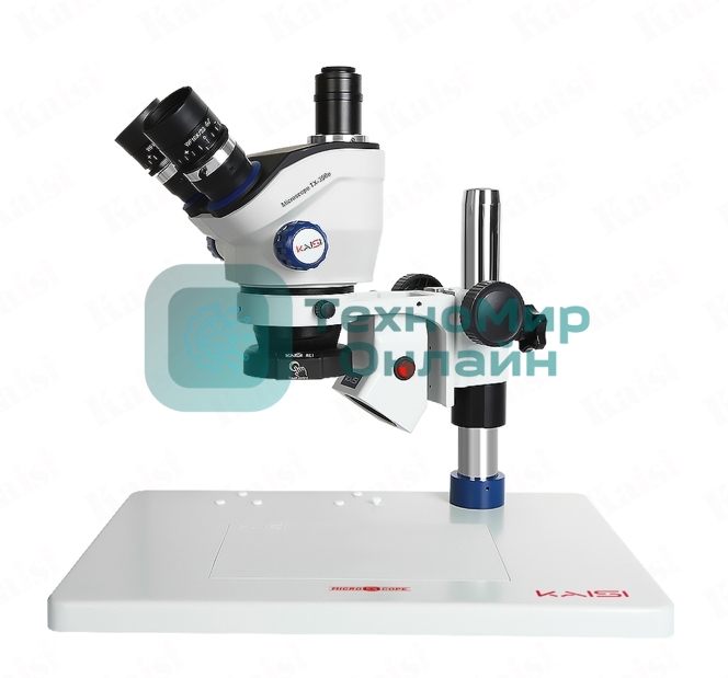 Тринокулярный стереомикроскоп Kaisi TX-350E версия 1.2