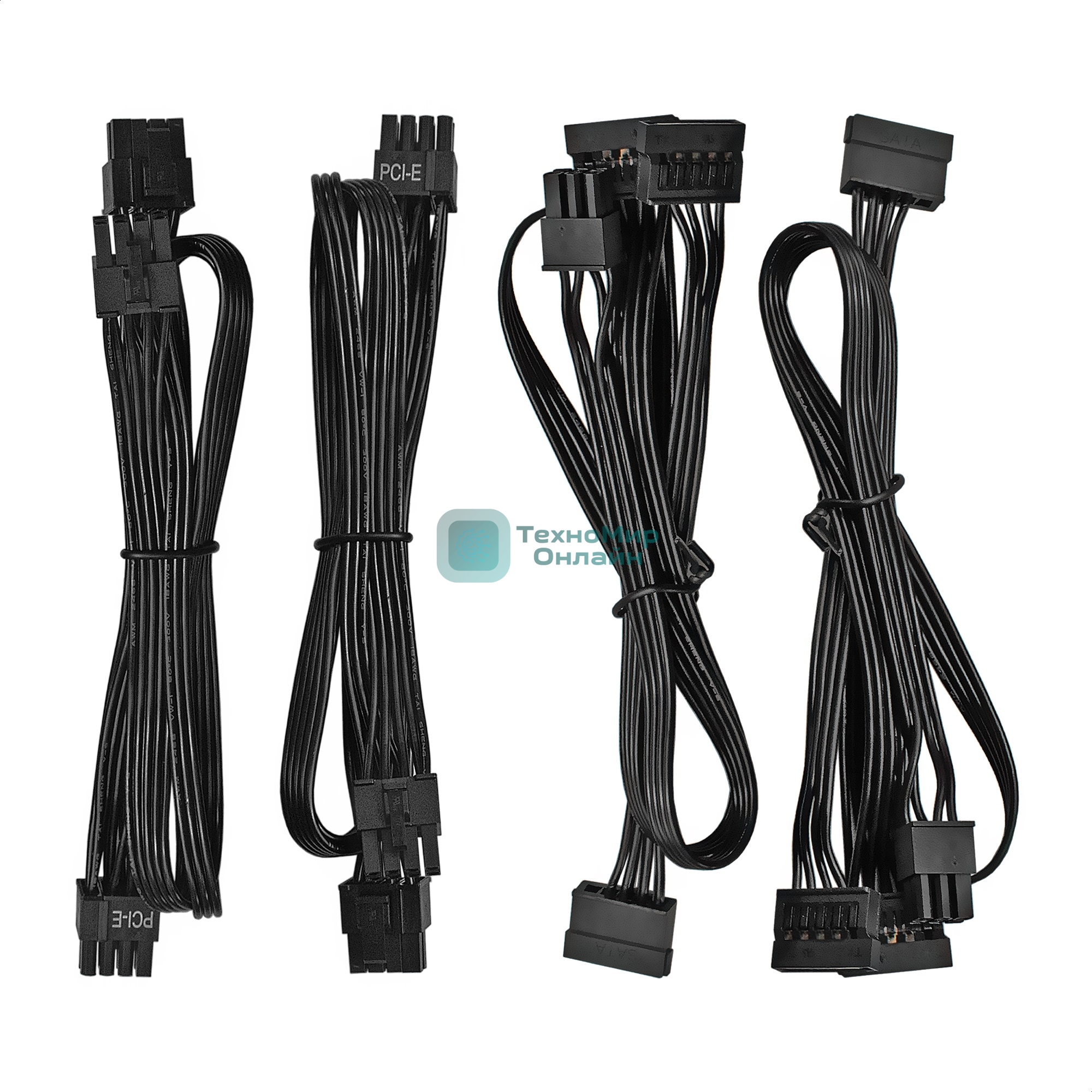 Блок питания серверный 600W ExeGate ServerPRO-600PAS (ATX, APFC, КПД 80% (80 PLUS), 12cm fan, 24pin, 2x(4+4)pin, 4xPCI-E, 6xSATA, 4xIDE, Cable Management, black)