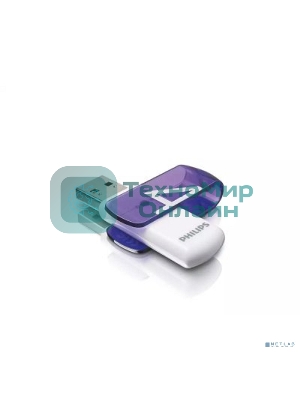 Флешка USB 4Gb PHILIPS VIVID2.0 4Gb, USB 2.0