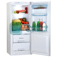 Холодильник Pozis RK-101 белый глянц. двухкамерный 156/57 л морозилка снизу