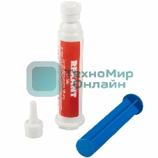 Флюс-гель для пайки Rexant, BGA и SMD, 12 мл, техно-шприц, блистер