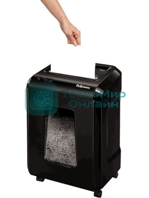 Шредер Fellowes Powershred 92Cs FS-1719301 P-4, 4х38мм, 18лст., 25лтр., уничтожает: скобы, карты, скрепки, CD
