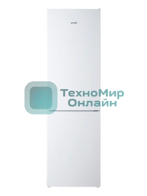 Холодильник Atlant XM-4624-101 белый двухкамерный 228/119л морозилка снизу