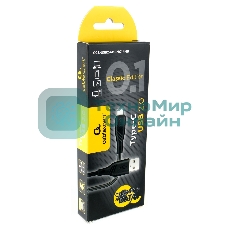 Кабель USB 2.0 Cablexpert CCB-USB2-AMCMO1-1MB, AM/Type-C, издание Classic 0.1, длина 1м, черный, блистер