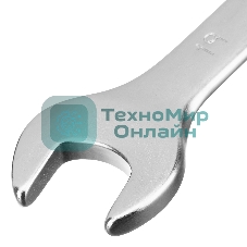 Набор ключей комбинированных Stels 8 - 19 мм, 8 шт., CrV, матовый хром