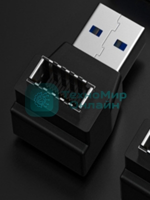 Переходник USB Type E мама на USB Type A папа