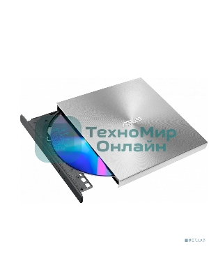 Оптический привод DVD-RW Asus SDRW-08U8M-U серебристый USB slim ultra slim M-Disk Mac внешний RTL